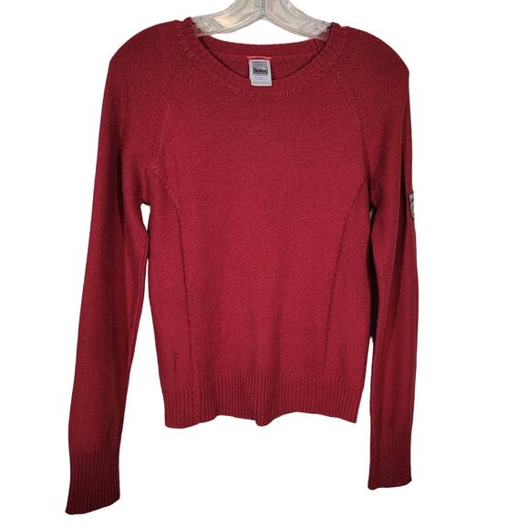 The North Face Sweaters - The North Face Women's Wool Blend Knit Sweater Crew Neck Winter Red Size Medium